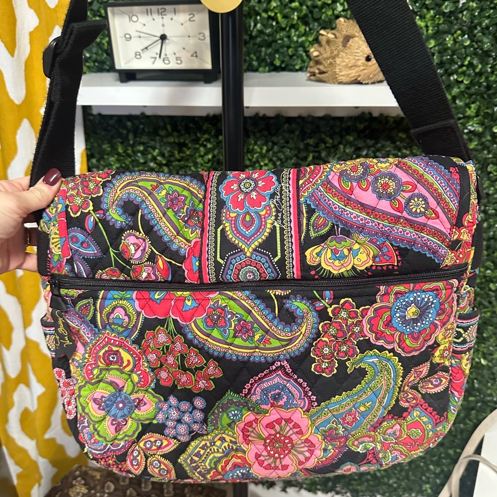 Vera Bradley Vibrant Paisley Crossbody Bag